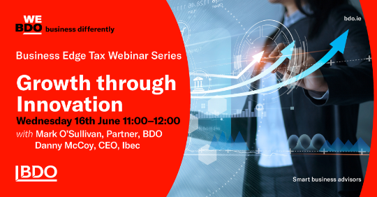 Business Edge Tax Webinar Series