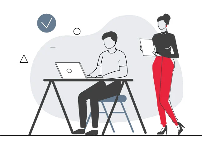 couple-working-at-desk-vector