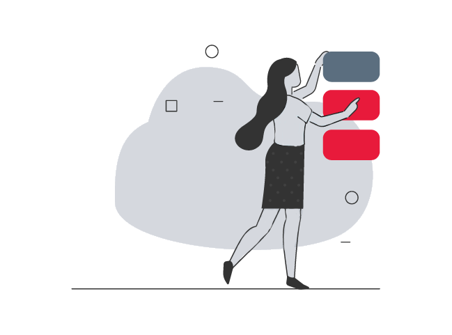 woman-pointing-at-boxes